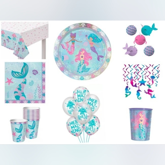 Shimmering Mermaids Party In A Box!